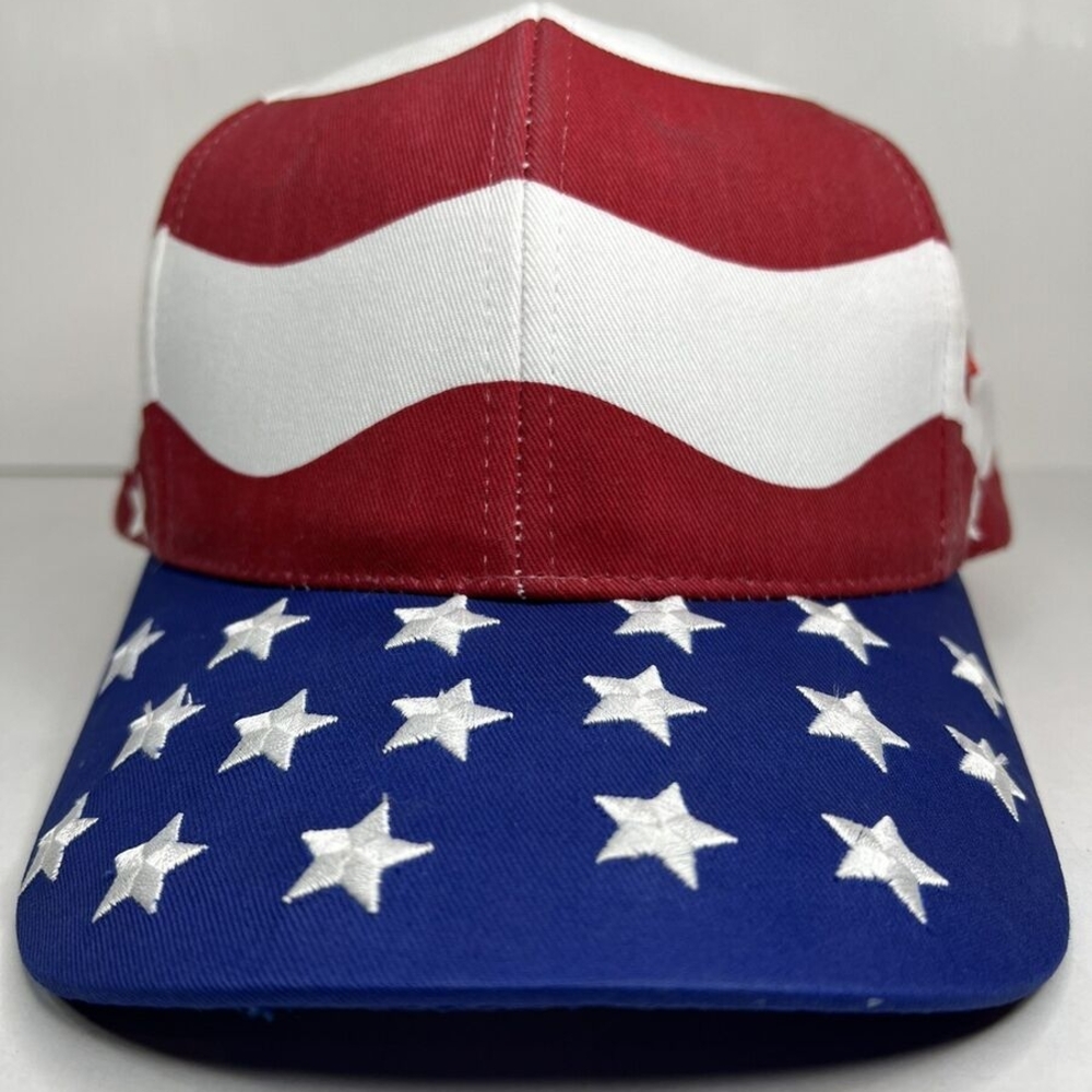 Red, White, and Blue Star Cap